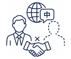中華圏市場を理解している人材・パートナーがいない。